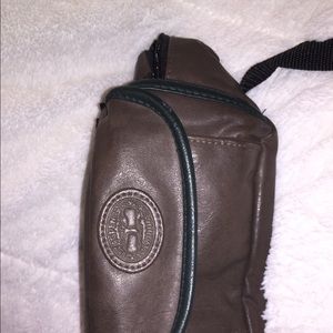 vintage ASPEN WOODS genuine leather fanny pack
